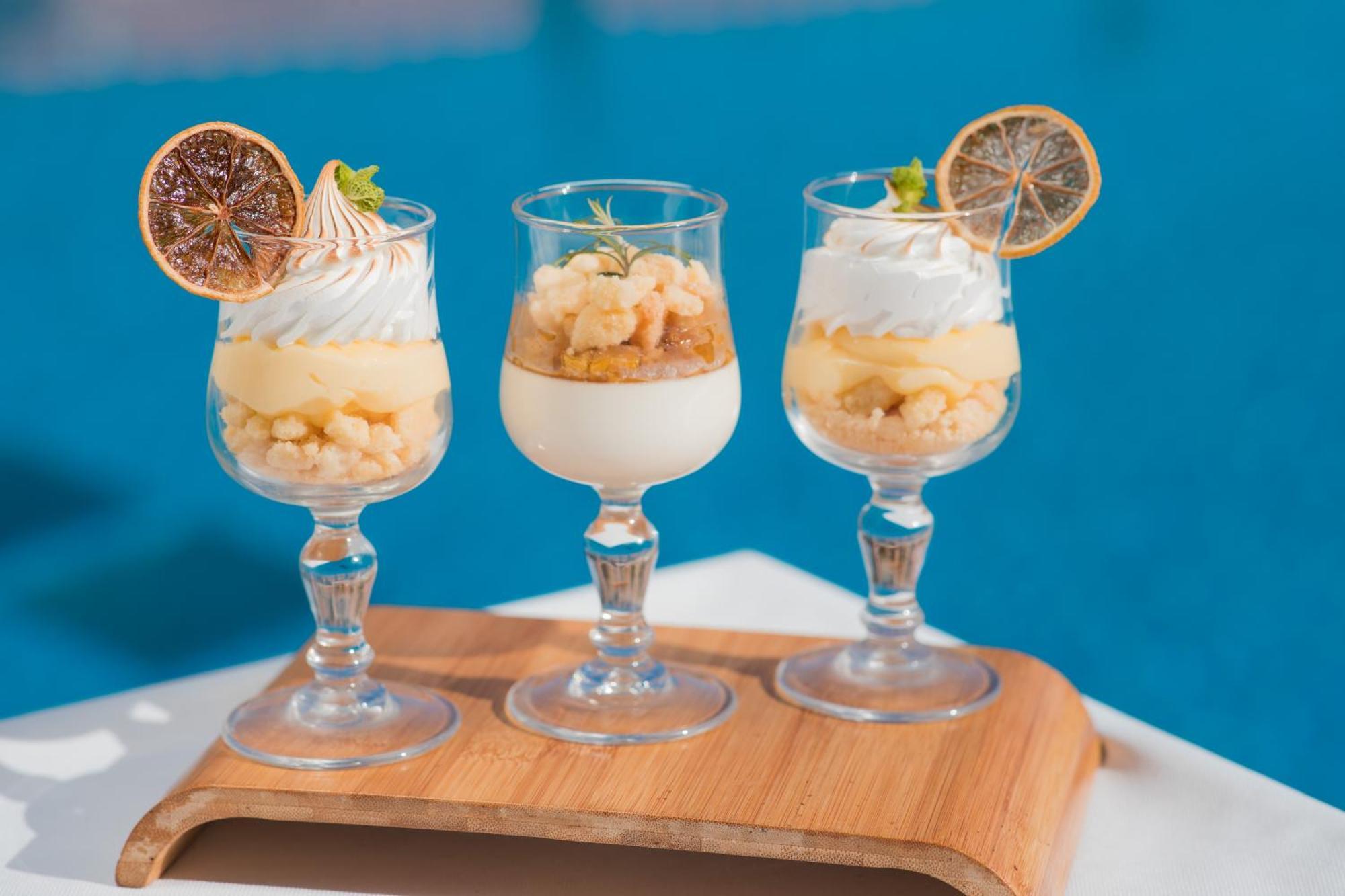 Grand Mogador Agdal & Spa Marrakesh Esterno foto A lemon meringue dessert