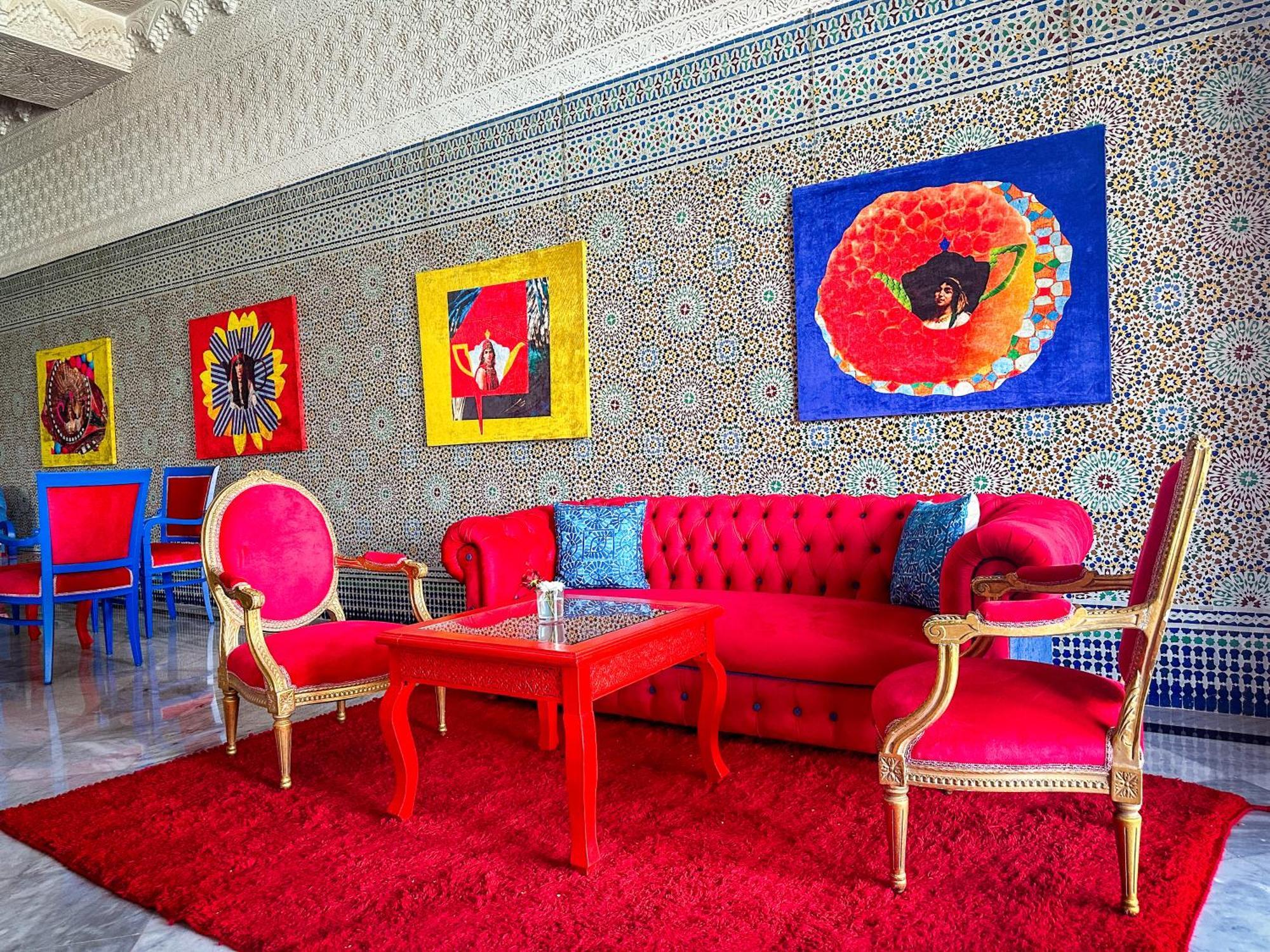 Grand Mogador Agdal & Spa Marrakesh Esterno foto The interior of the restaurant