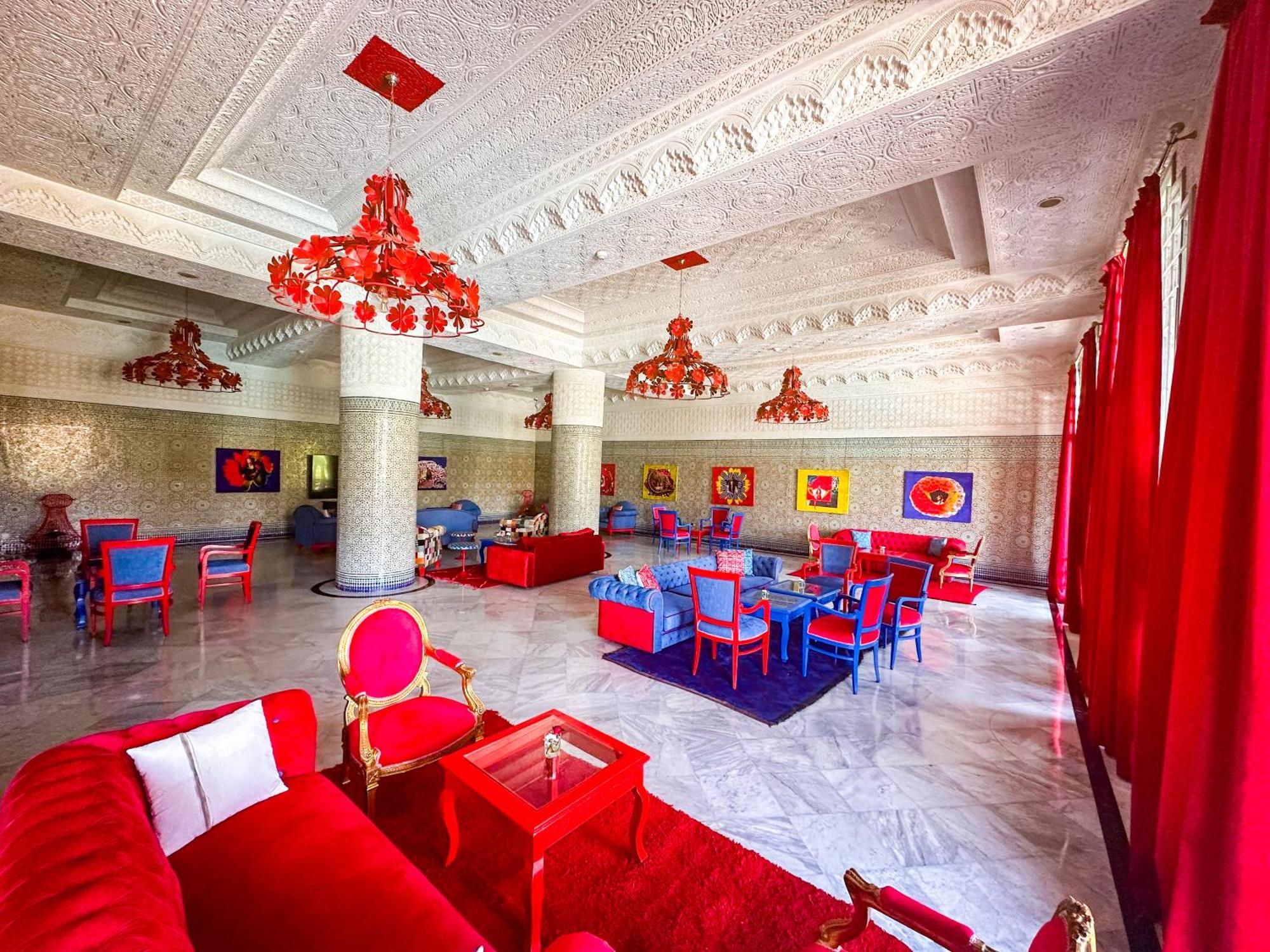 Grand Mogador Agdal & Spa Marrakesh Esterno foto The interior of the hotel